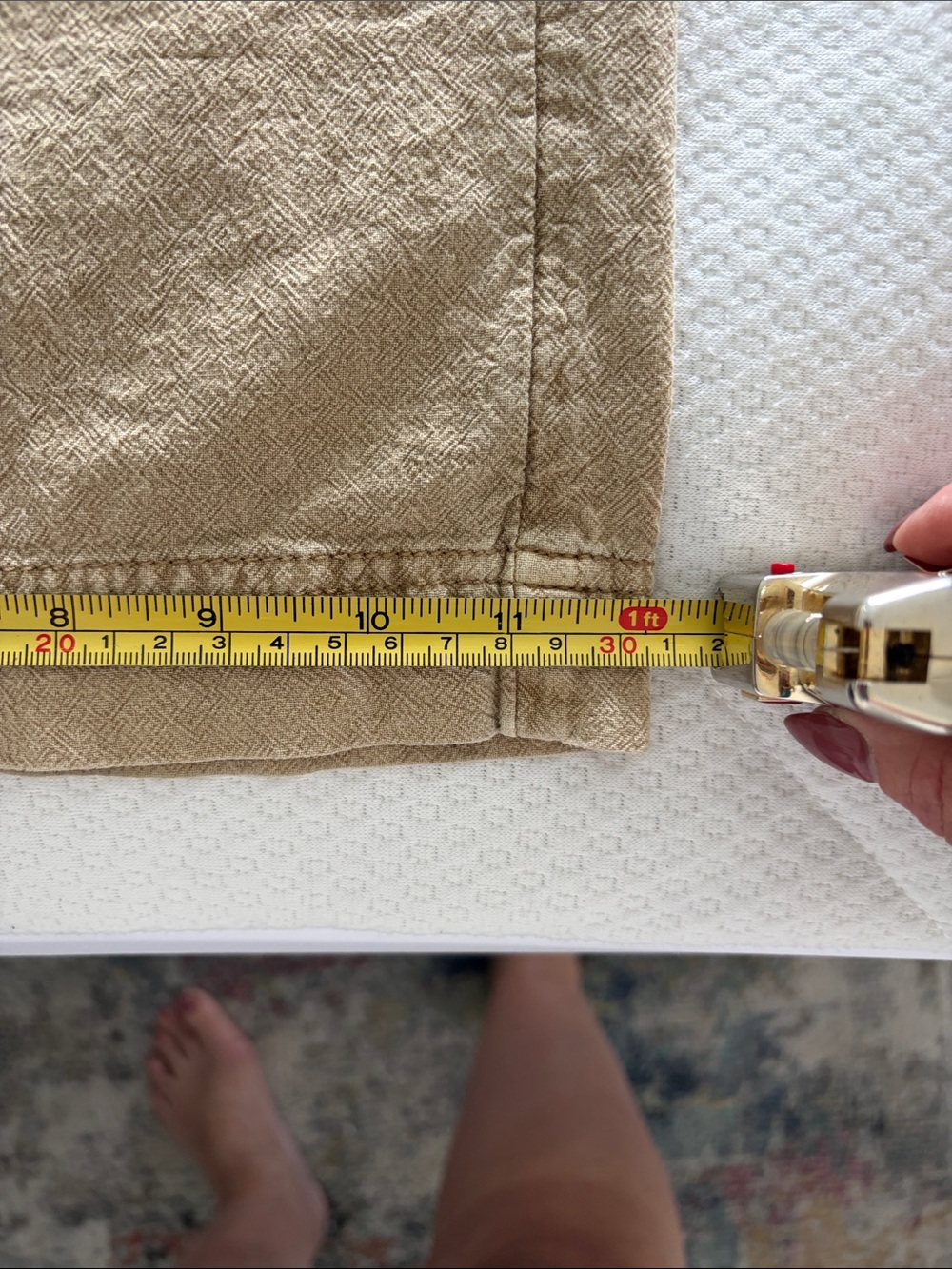 Free People Wide Leg Drawstring Pants in Khaki - Picture 5 of 8